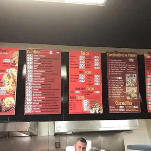 Here&apos;s your menu