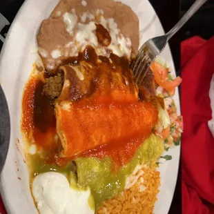 Enchiladas mixtacas
