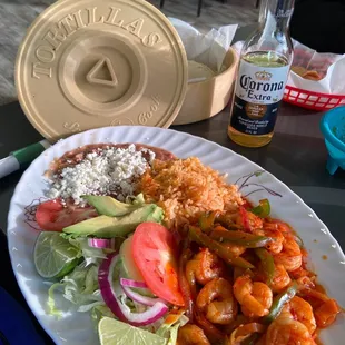 Camarones a las diablas