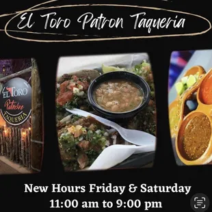 a menu for a mexican restaurant