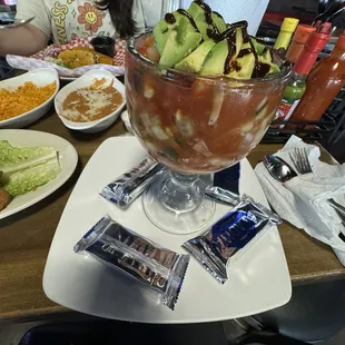 Cóctel de camarón Large