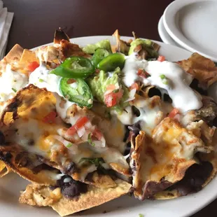 Chicken Nachos recommended by the waitress.