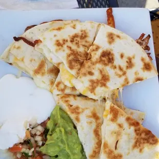 Shrimp quesadilla