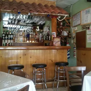 The bar