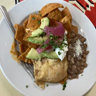 TRADITIONAL CHILAQUILES