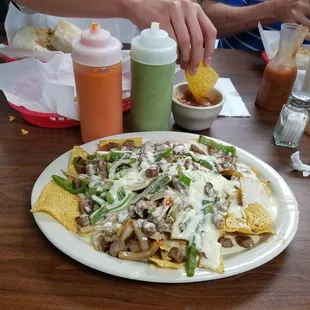 this family owned spot has the BEST Fajita nachos EVER! Great portions, friendly service. If I lived nearby, they&apos;d know me by name!
