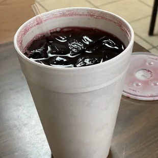 Agua de Jamaica!! Tasty