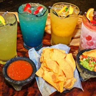 margaritas flavored