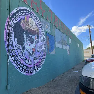 The outside is a little shabby