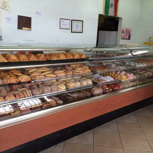 a variety of baked goods