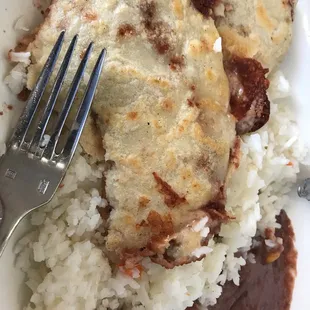 a plate of food