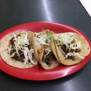 Great tacos at El Trompito.