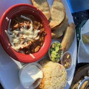 Tacos "Doblados" so good and crunchy!