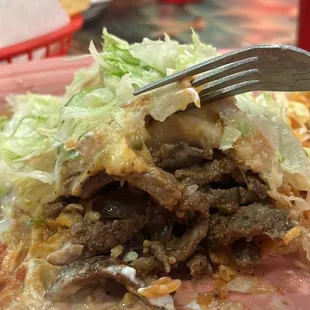 Cheesesteak burrito