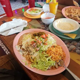 Cheesesteak Burrito, delicious.