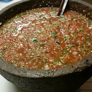 Fresh Salsa de Molcajete