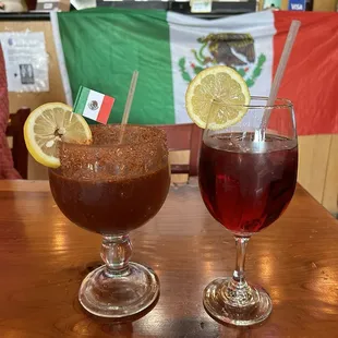 Michelada and Sangria