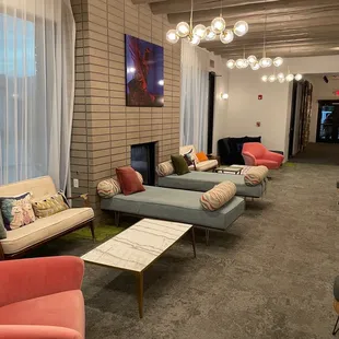 Common area by ballroom