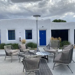 One of the many seating areas.