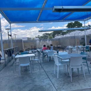 Splash pad for the kids!