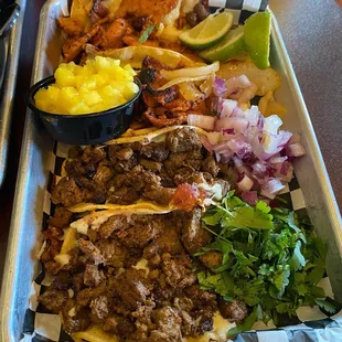 2 Asada Tacos 2 Al Pastor