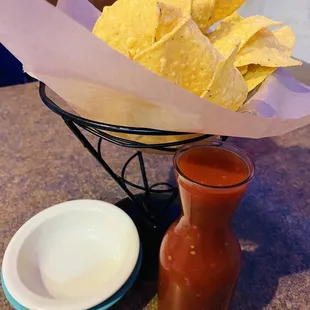 Salsa and chips time!