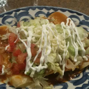 Enchiladas supremas