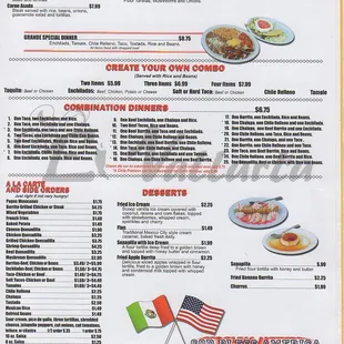 El Vallarta Camden Menu Page 3