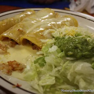 a plate of food