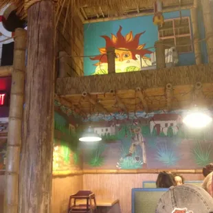 Painted up inside -quaint