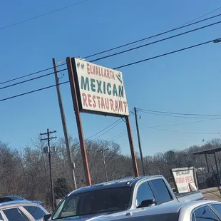 a mexican restaurant sign