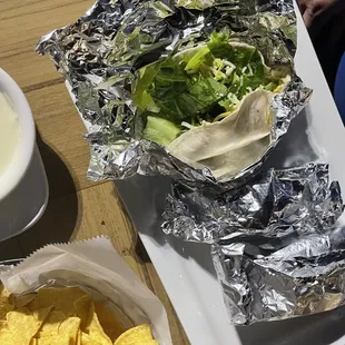 Three steak Soft Tacos a la Carte