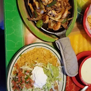 Sizzling Fajitas Plates