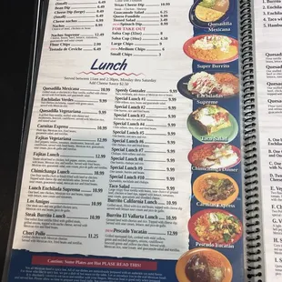 Appetizers, lunch