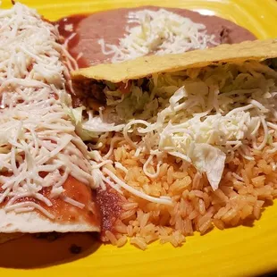 Taco and Burrito Combo