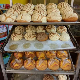 a variety of pastries
