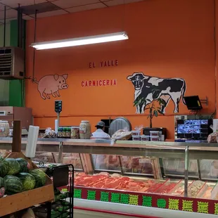 a view of the deli counter