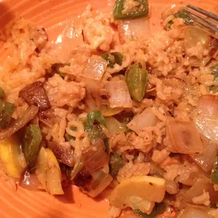 ACP- without the chicken substituted with veggies.