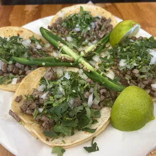 Asada tacos