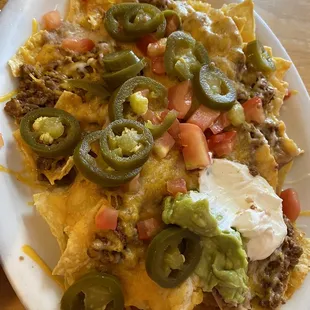 Lunch special nachos