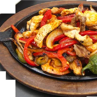 Steak and Chicken Fajitas