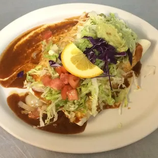 a plate of food