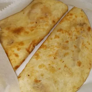 Shrimp quesadillas