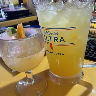 Orange/Texas margaritas