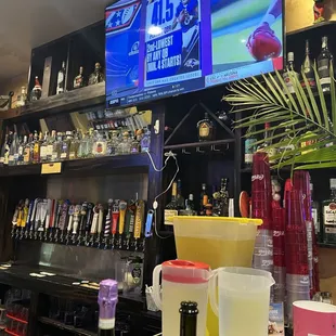 A full bar never hurt anybody!