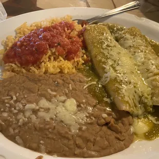 Enchilada #133. Enchiladas Verdes