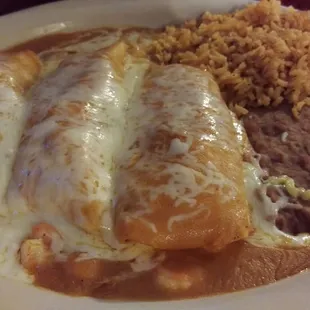 Shrimp Enchiladas