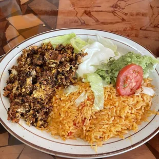 Huevos con Chorizo Almuerzos