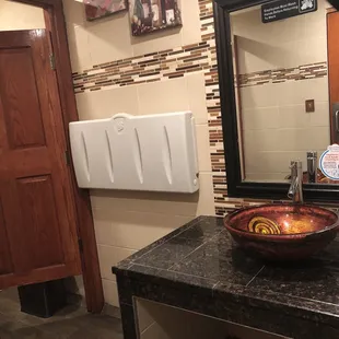 Upgrades to restroom