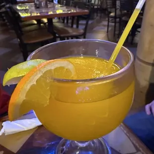 Jumbo Frozen Mango Margarita
